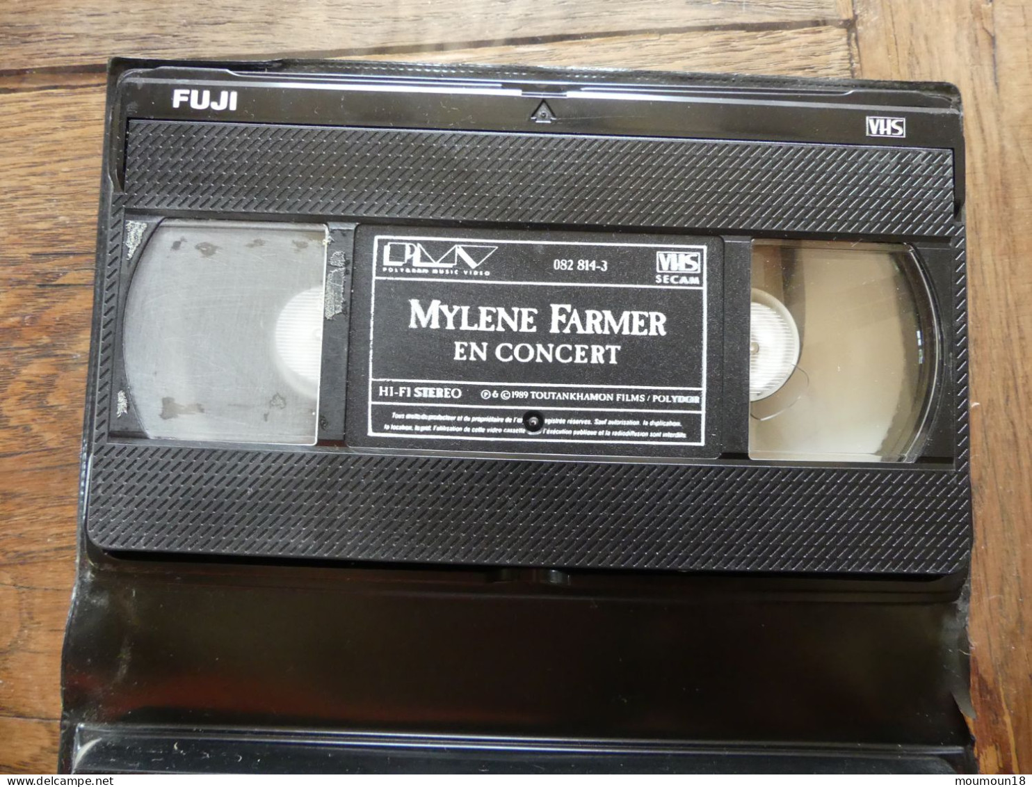 Lot 3 Vidéo-cassettes VHS Secam Mylène Farmer