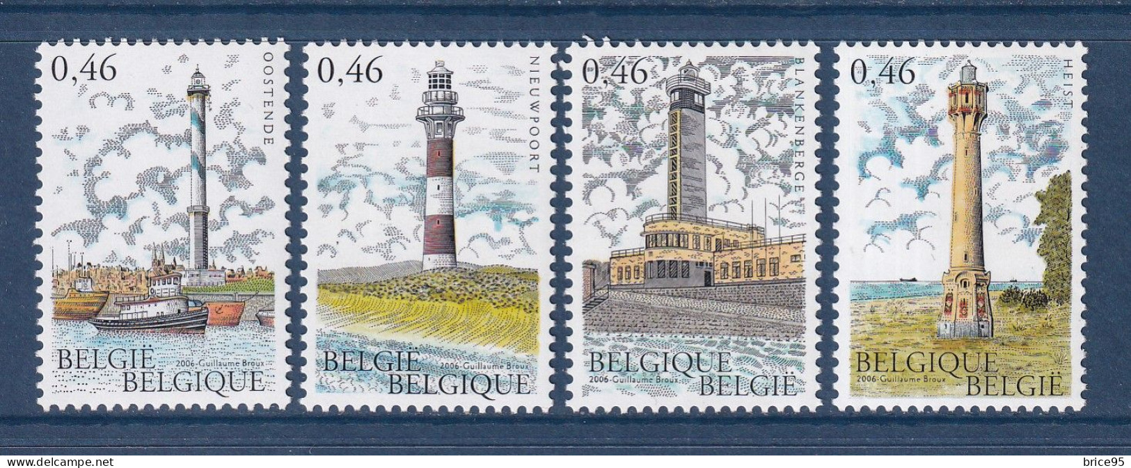 Belgique - YT N° 3514 à 3517 ** - Neuf Sans Charnière - 2006 - Unused Stamps