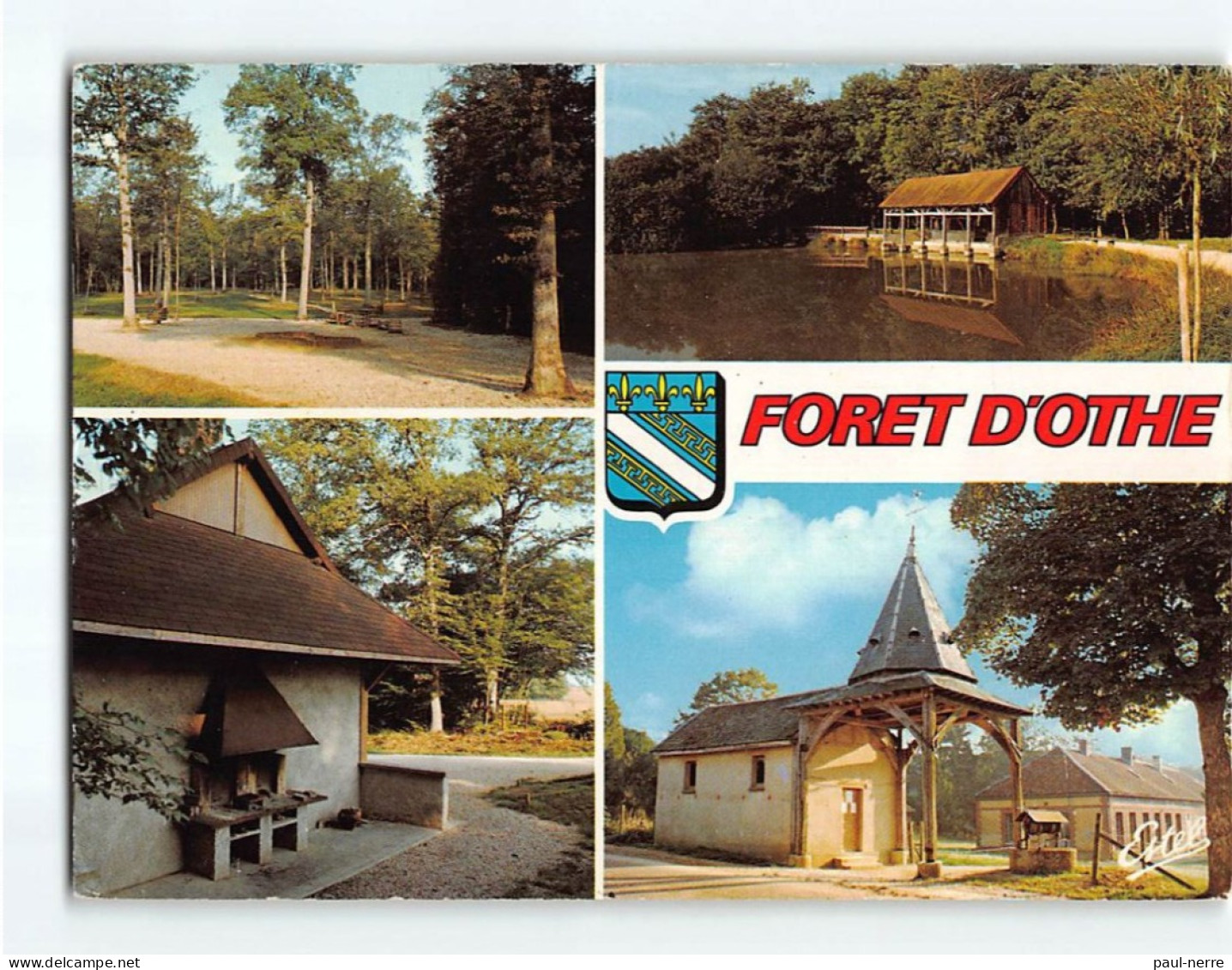 Forêt D'Othe : Carte Souvenir - état - Sonstige & Ohne Zuordnung