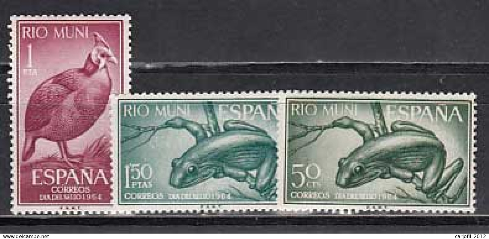 Rio Muni Correo 1964 Edifil 57/9 ** Mnh - Rio Muni