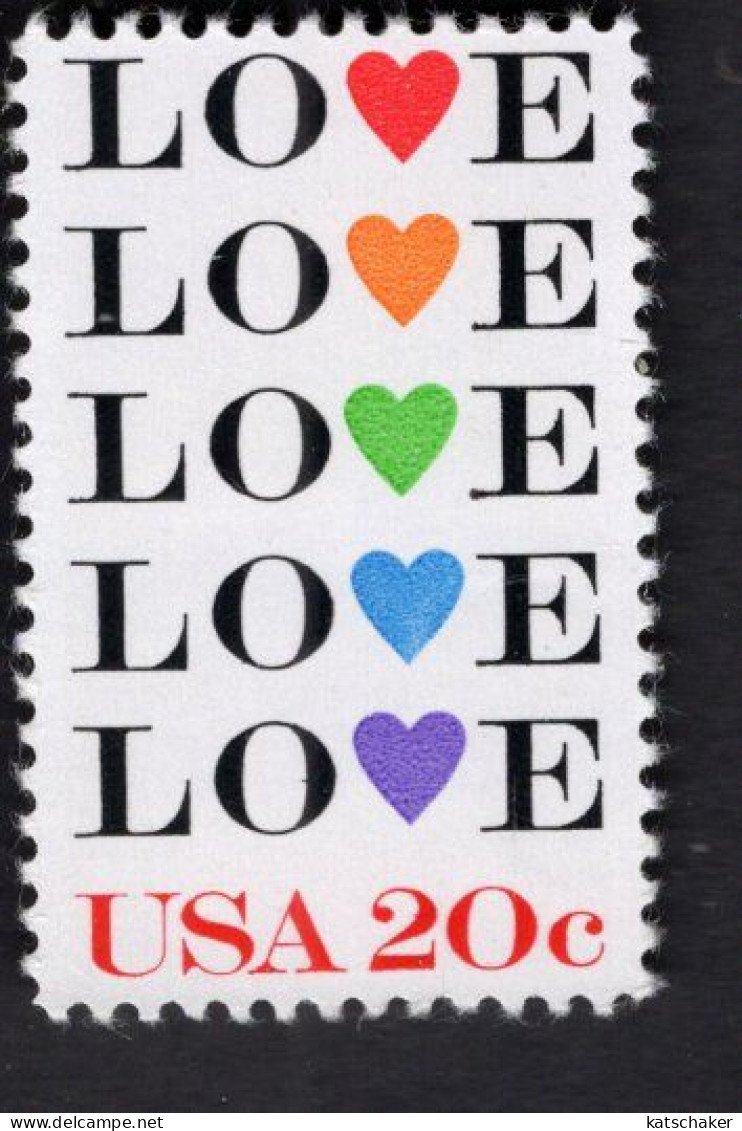 205151822 1983 SCOTT 2072 (XX) POSTFRIS MINT NEVER HINGED - LOVE - Unused Stamps