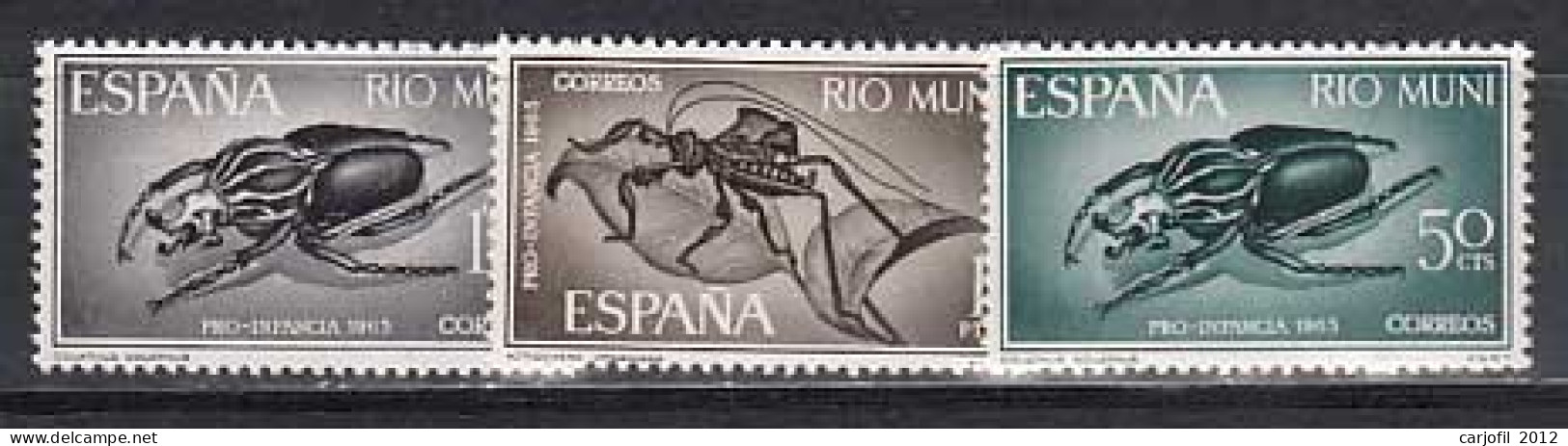 Rio Muni Correo 1965 Edifil 63/5 ** Mnh - Rio Muni