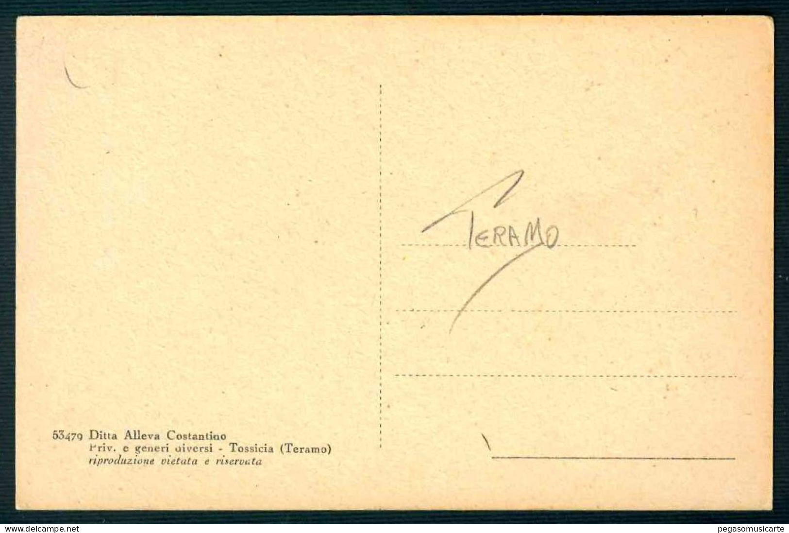 BK037 TOSSICIA -  PIAZZA DEL POPOLO ANIMATA TERAMO - 1920 CIRCA - Other & Unclassified