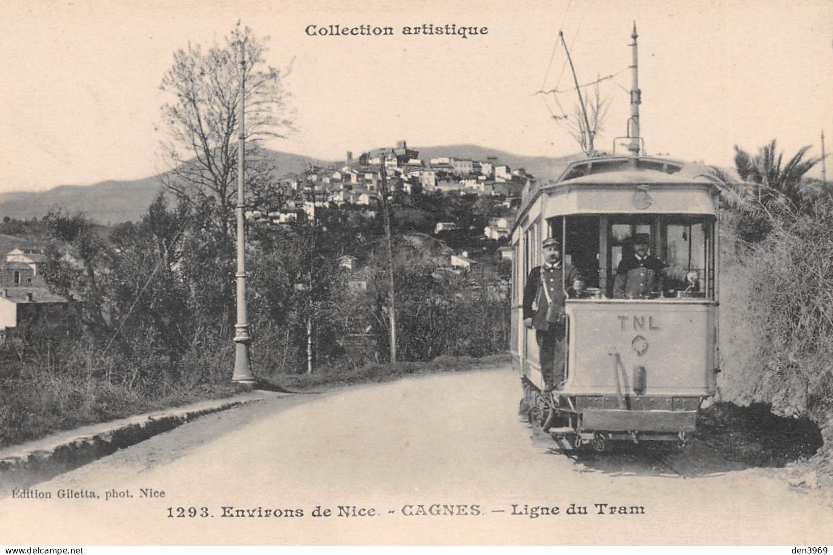 CAGNES-sur-Mer (Alpes-Maritimes) - Ligne Du Tram - Tramway TNL - Environs De Nice - Cagnes-sur-Mer