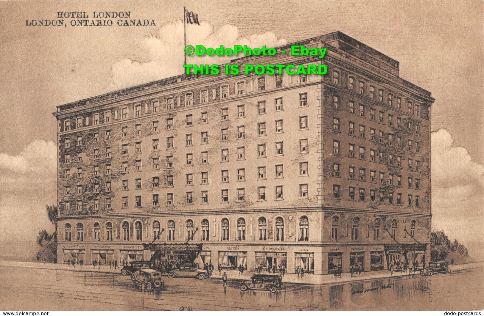 R455232 Hotel London. Ontario Canada. Novelty Mfg. And Art - Other & Unclassified