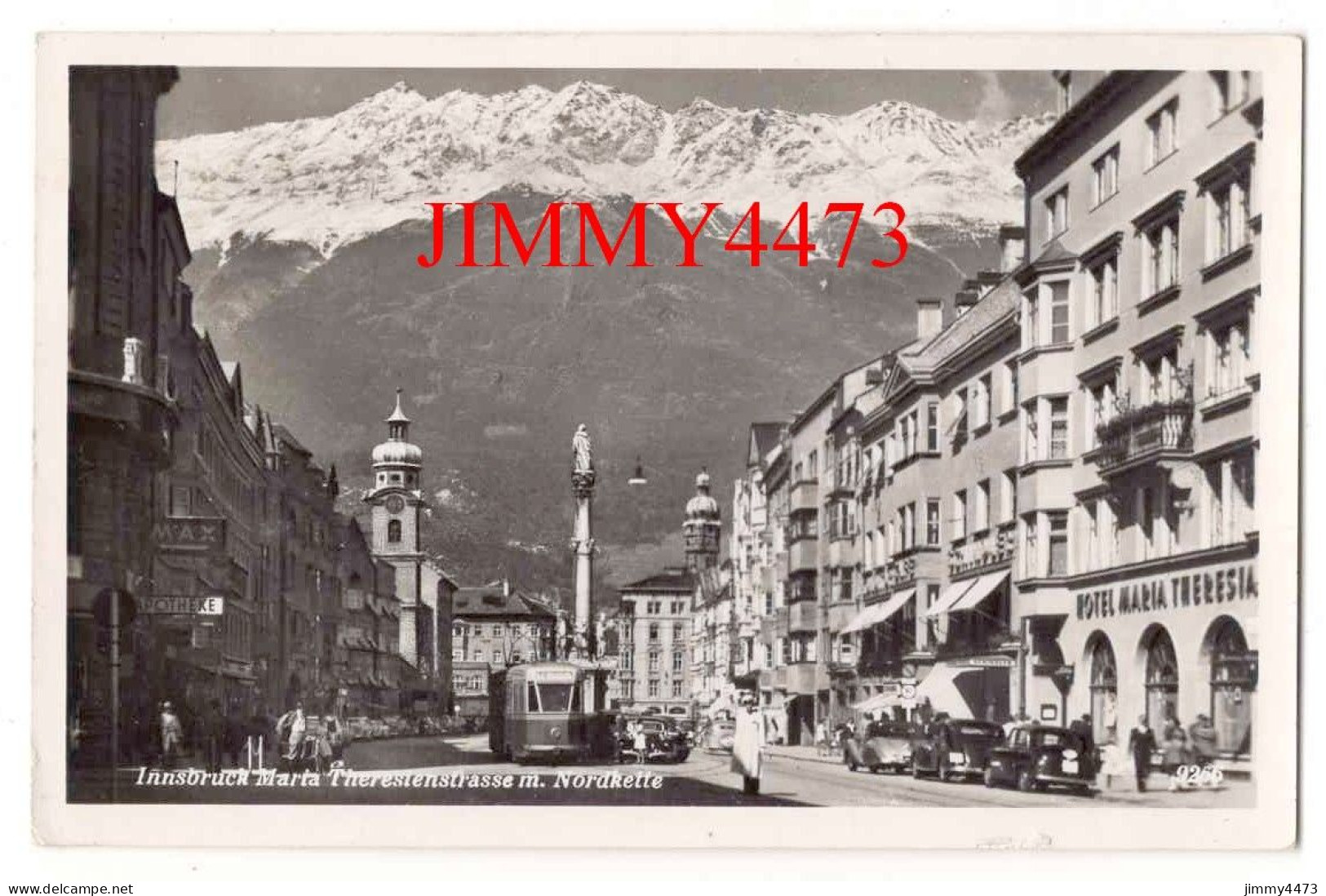 CPA - INNSBRUCK En 1955 - Maria Theresiennestrasse M. Nordkatte - - Innsbruck