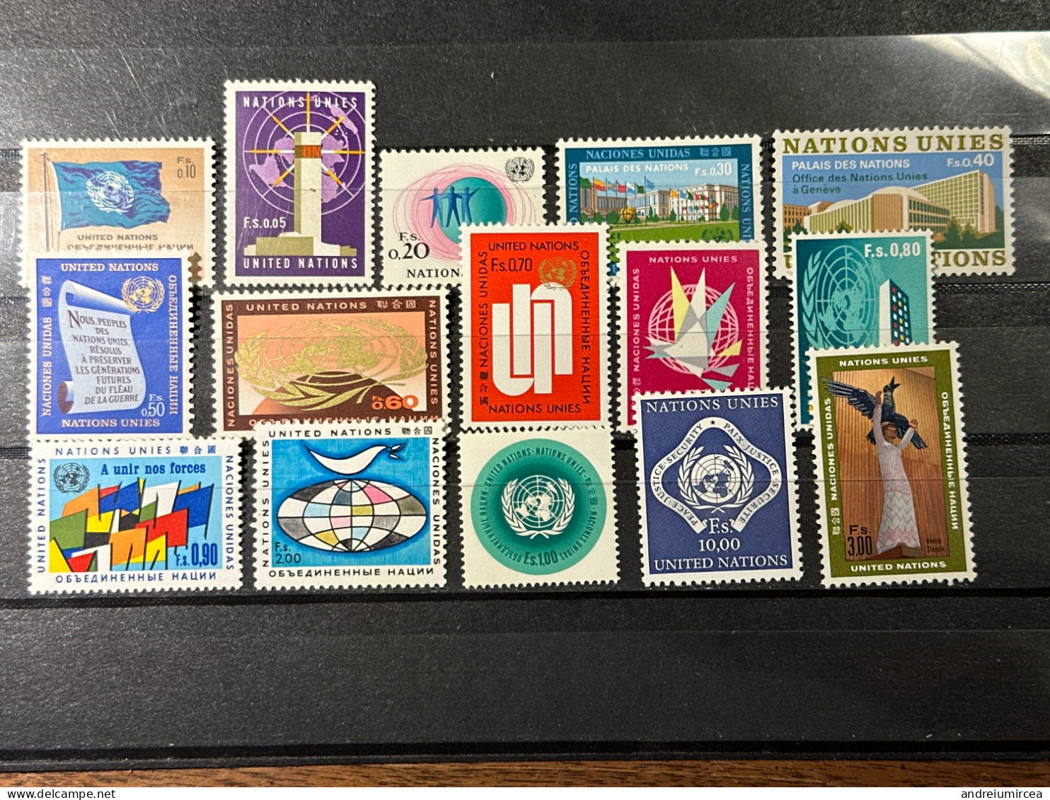 Lot United Nations Geneve MNH - Sonstige & Ohne Zuordnung