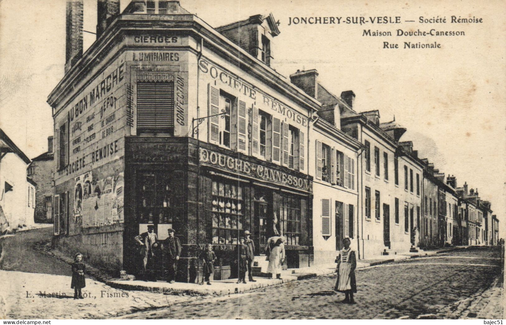 Jonchery Sur Vesle - Société Rémoise - Maison Douche Canesson - Jonchery-sur-Vesle