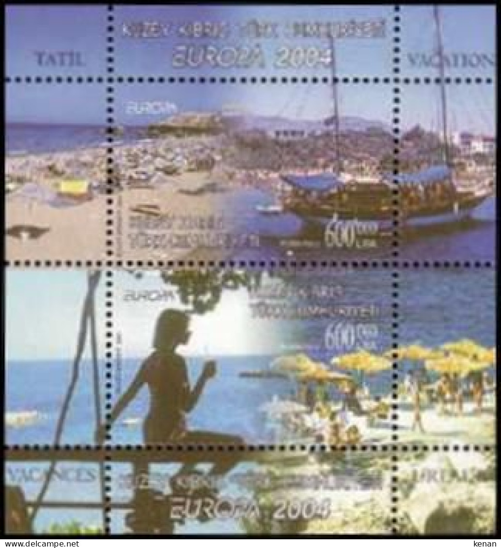 Cyprus (Turkey), 2004, Mi: Block 22A (MNH) - Ungebraucht