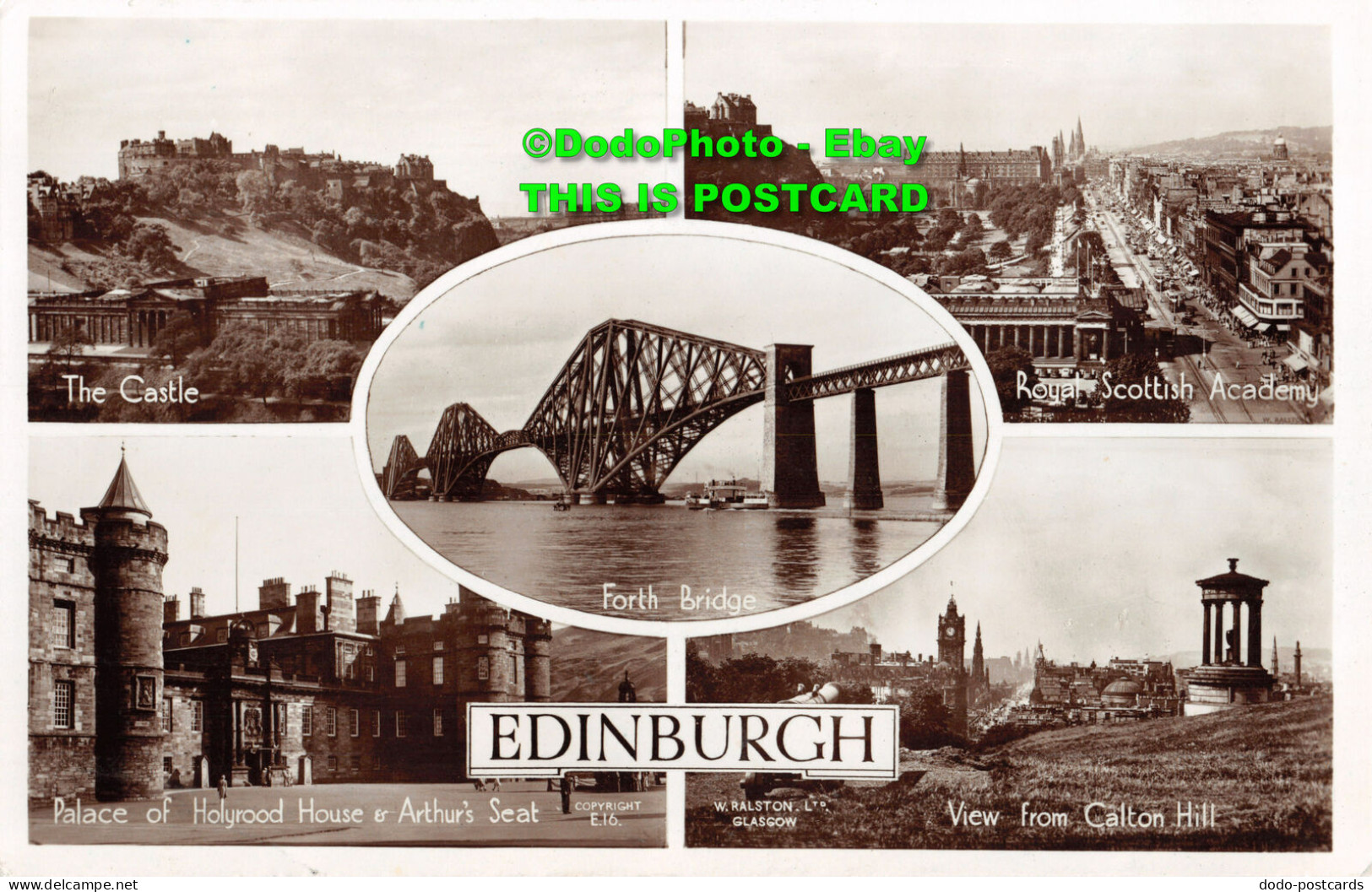 R455369 Edinburgh. Ralston Series. RP. Multi View - World