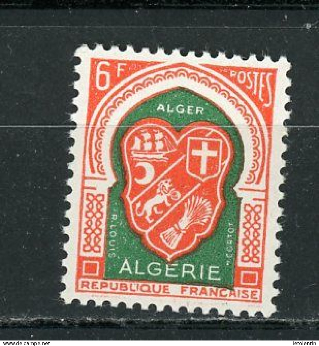 ALGERIE (RF) - ARMOIRIES  - N° Yt 353** - Ongebruikt