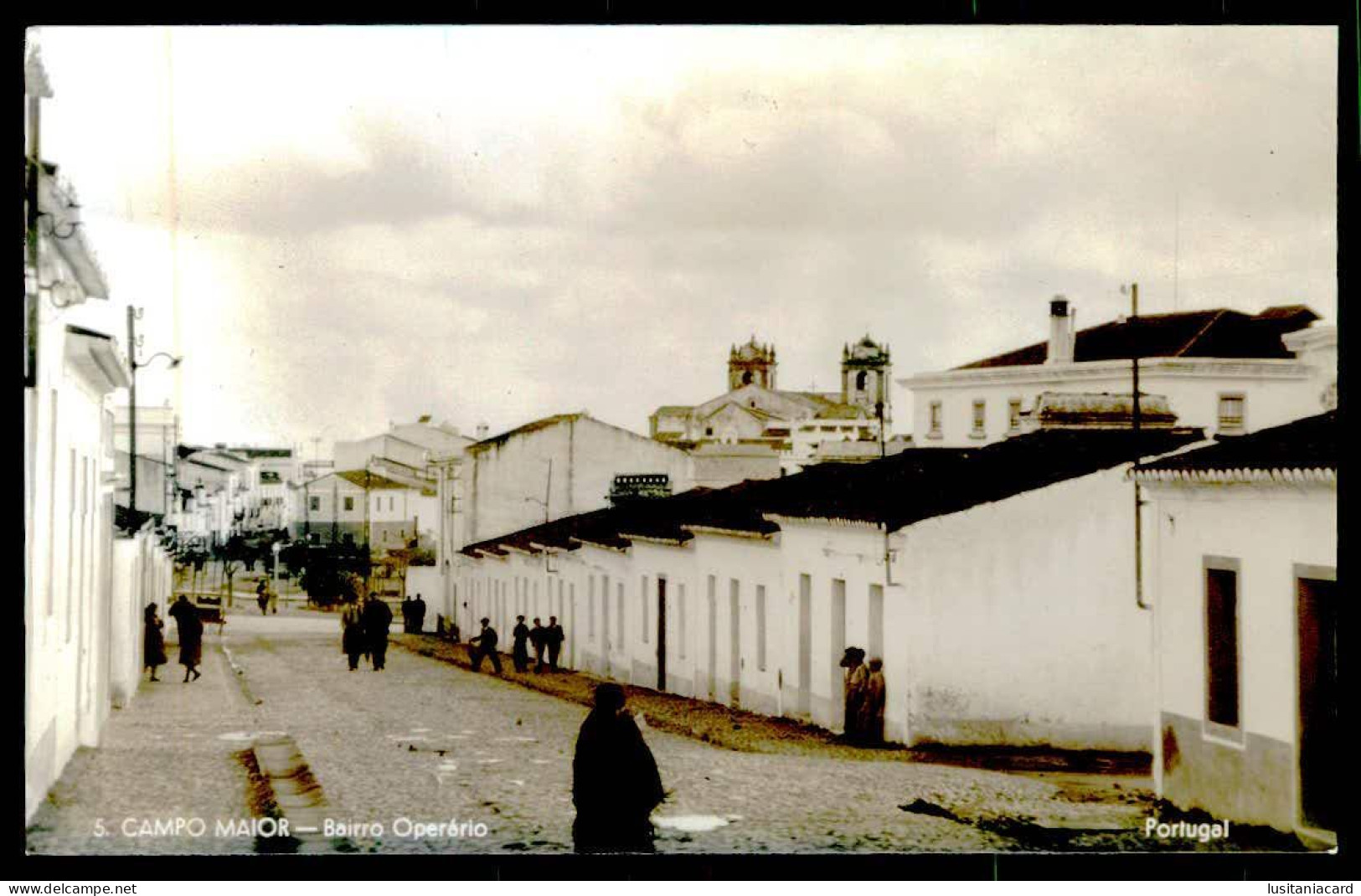 CAMPO MAIOR - Bairro Operario. ( Ed. Foto-Arte Nº 5)   Carte Postale - Portalegre