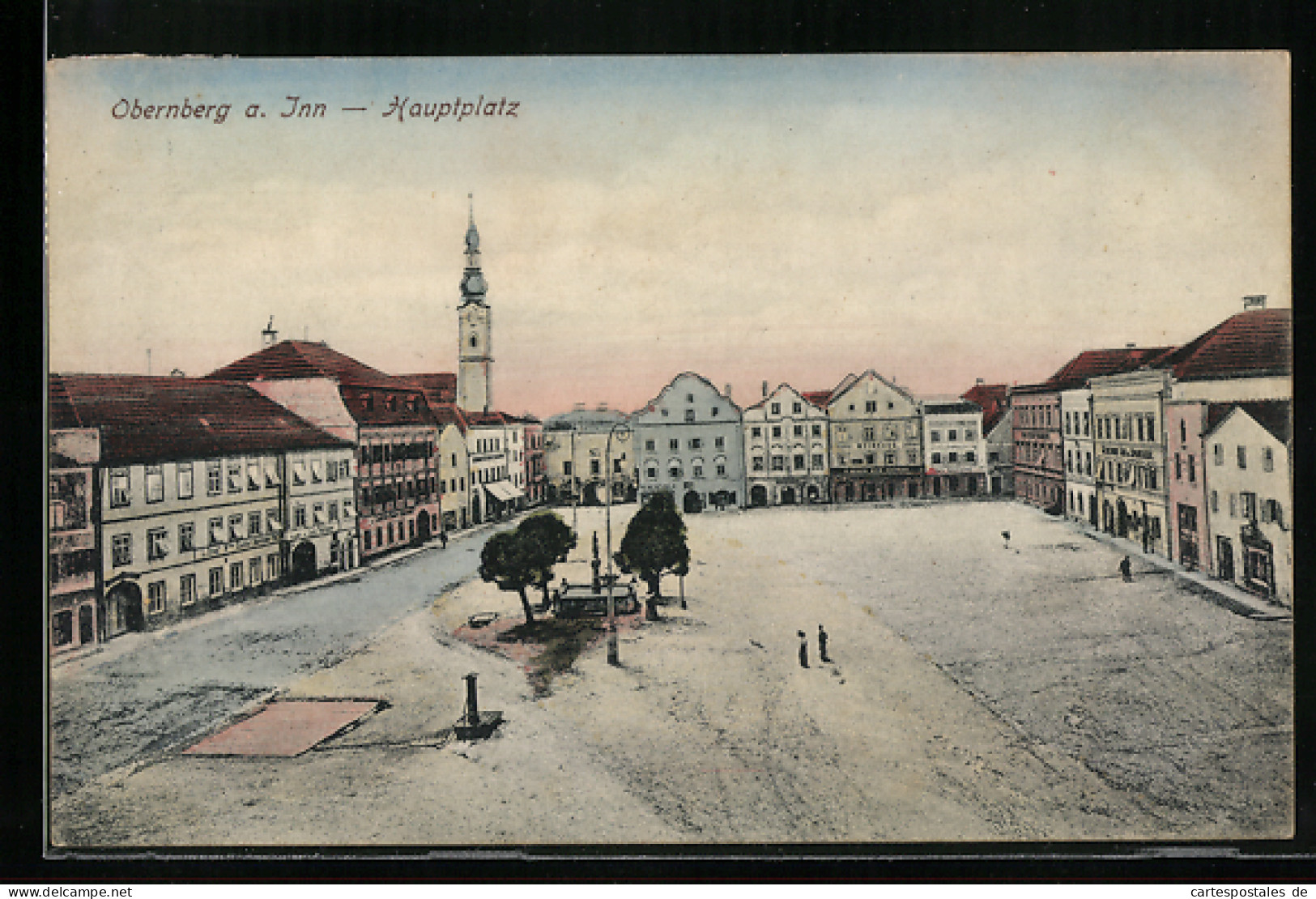 AK Obernberg A. Inn, Hauptplatz  - Autres & Non Classés