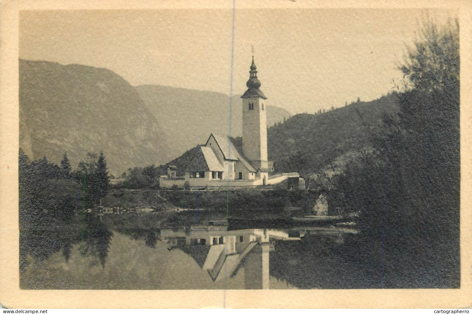 Slovenia Wocheiner-See Ober-Krain Kirche St Johann - Slovenië
