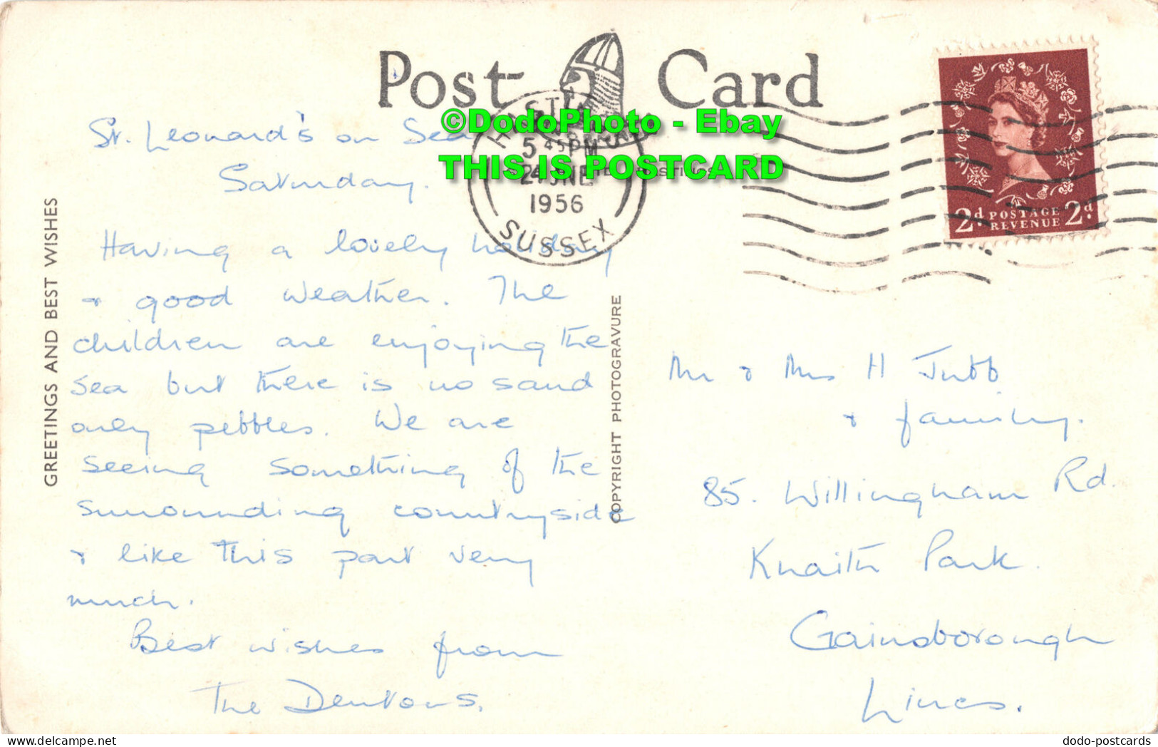 R455411 Greetings From Hastings. 6807. Norman. S. And E. 1956. Multi View - World