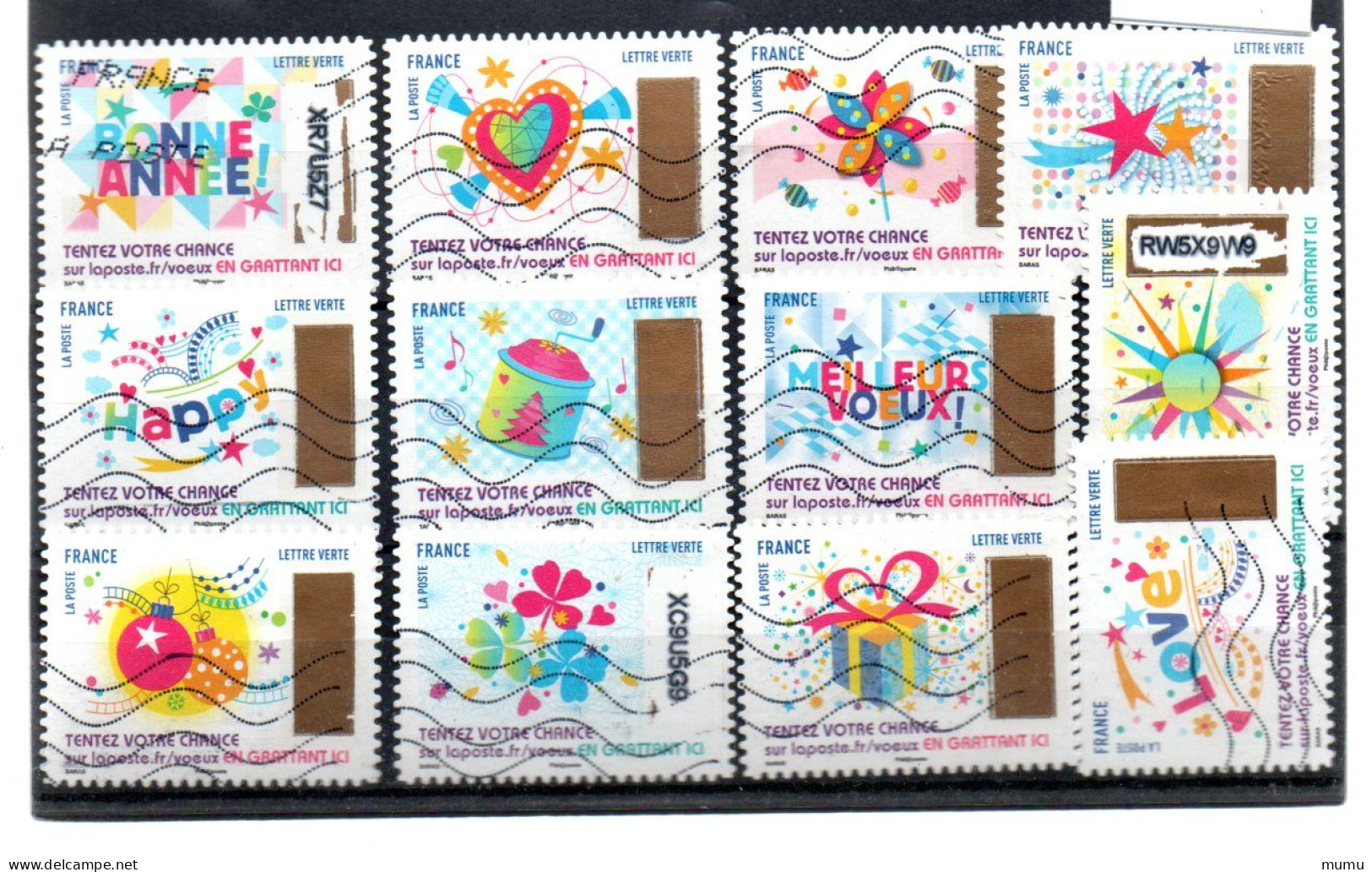 FRANCE OB CACHET ROND YT N° 1490/01 - Used Stamps