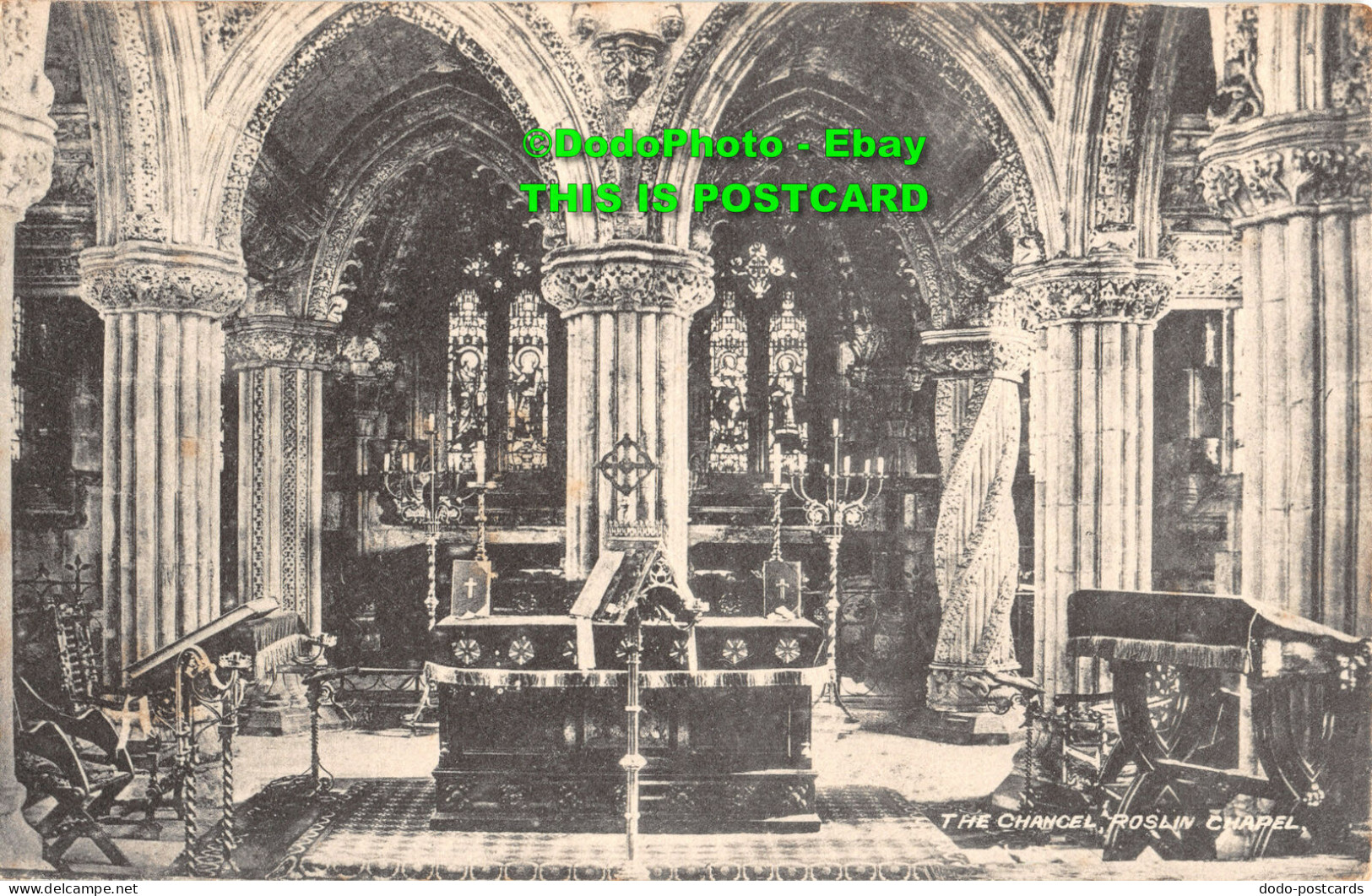 R455451 The Chancel. Roslin Chapel. Pixie. D. B. E. Pixie Series. 1911 - Monde