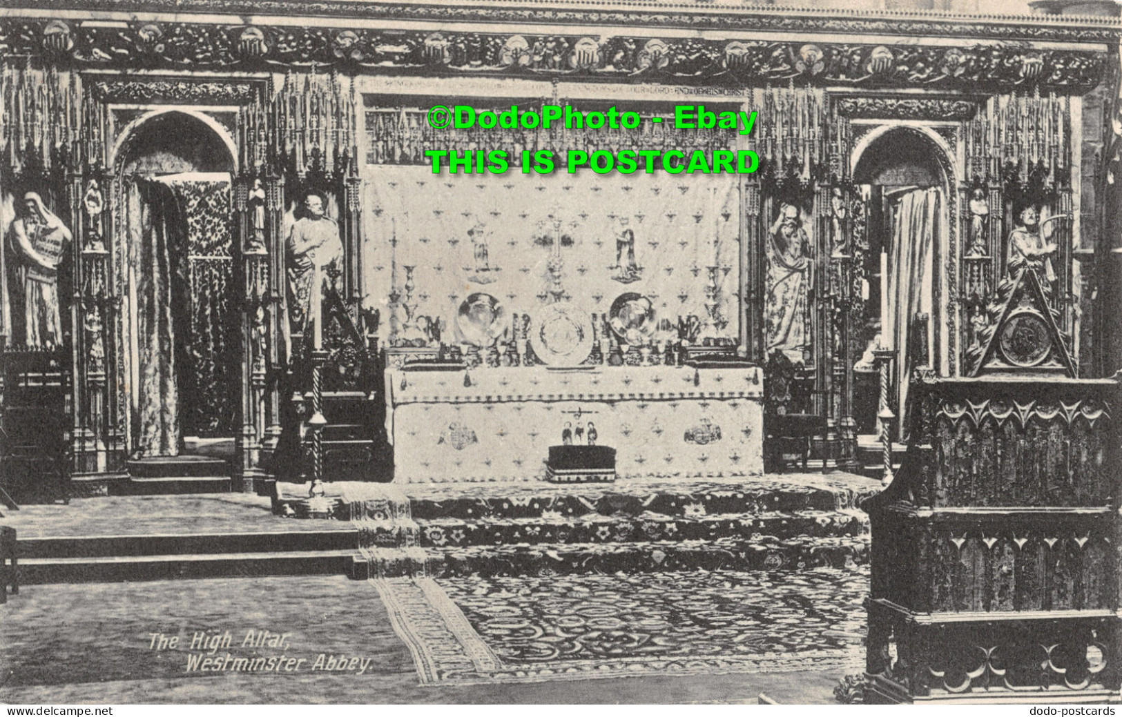 R455459 The High Altar. Westminster Abbey. Valentine - Monde