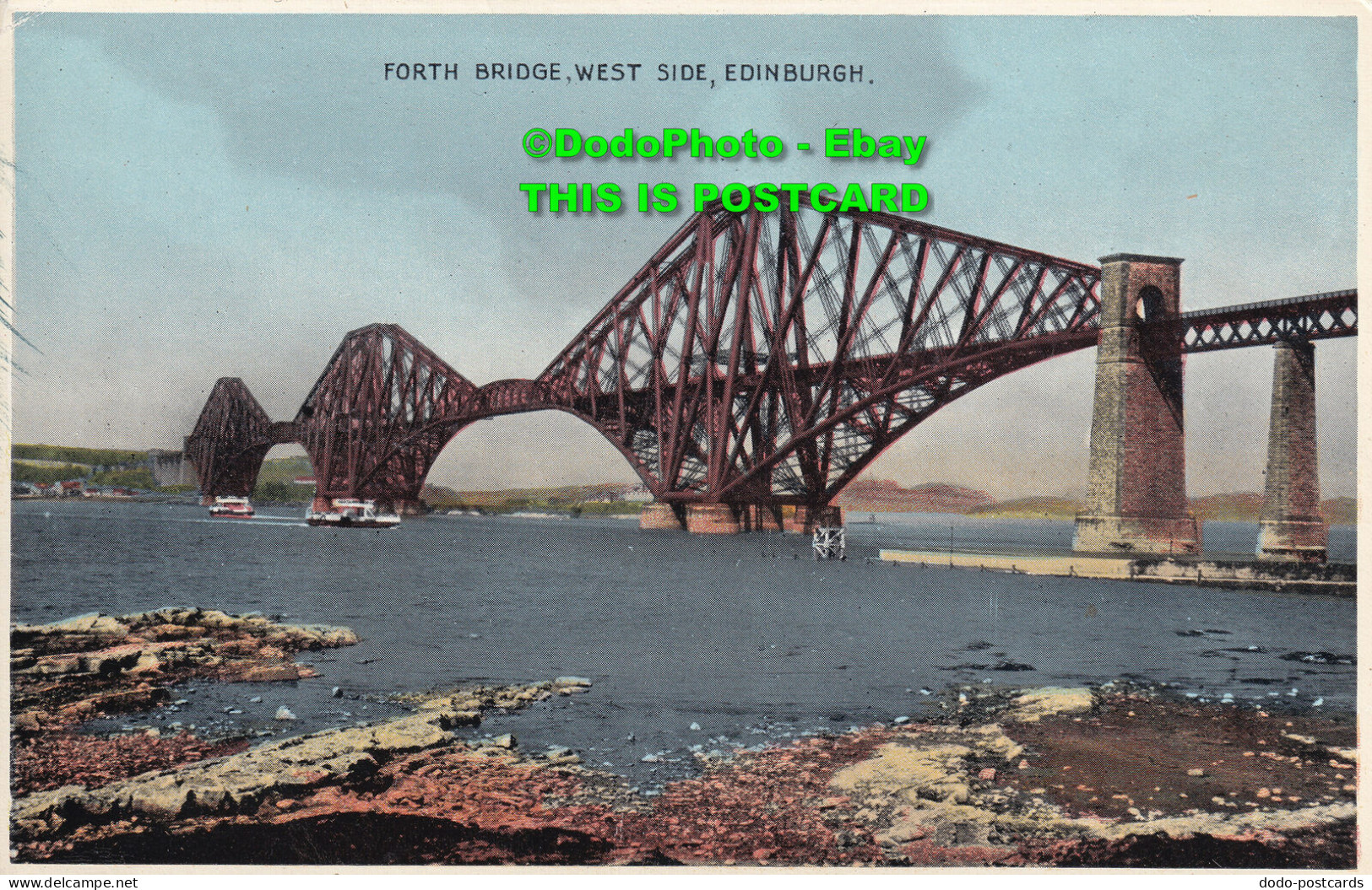 R455671 Forth Bridge. West Side. Edinburgh. Dennis - Monde
