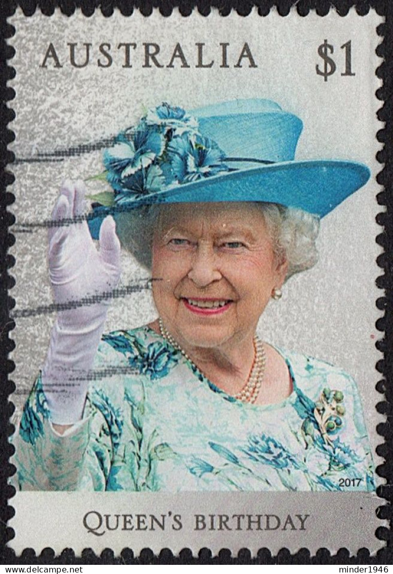 AUSTRALIA 2017 QEII $1 Multicoloured, Queen Elizabeth's Birthday FU - Used Stamps