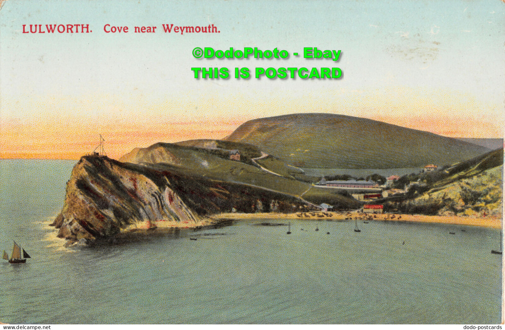 R455483 Lulworth. Cove Near Weymouth. No. 33 - Monde