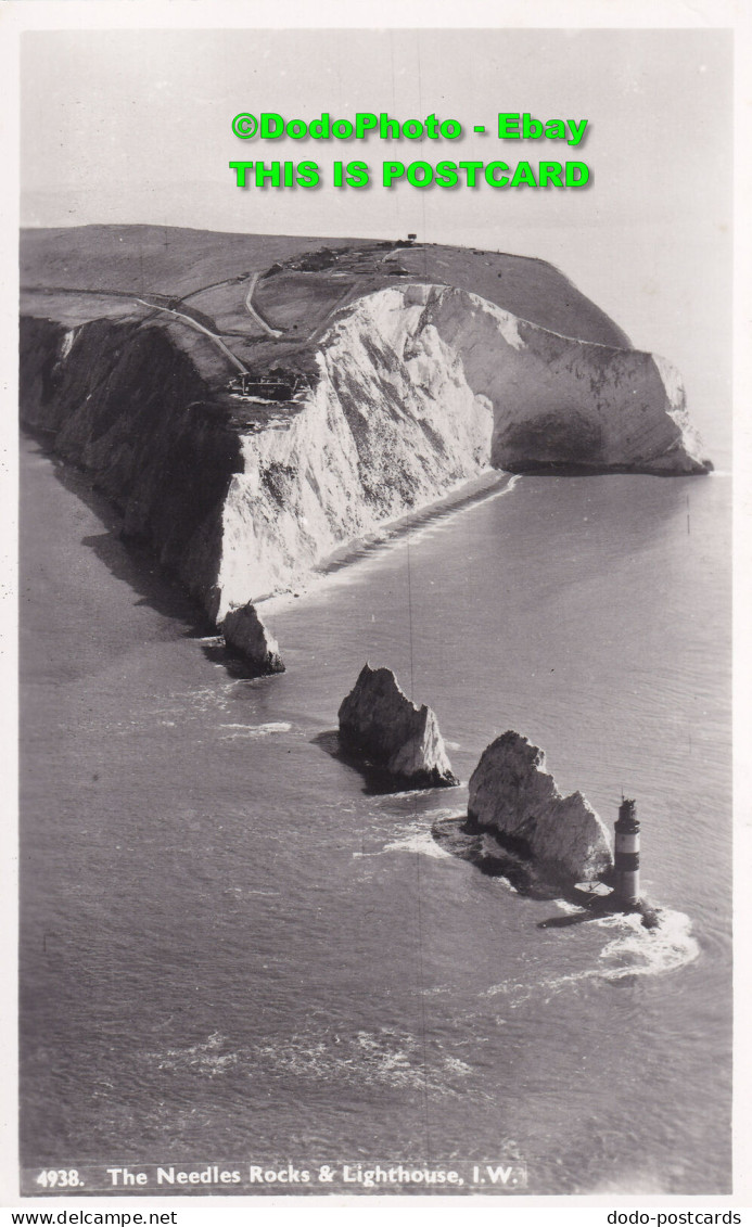 R455692 4938. The Needles Rocks And Lighthouse. I. W. Nigh. RP - Monde