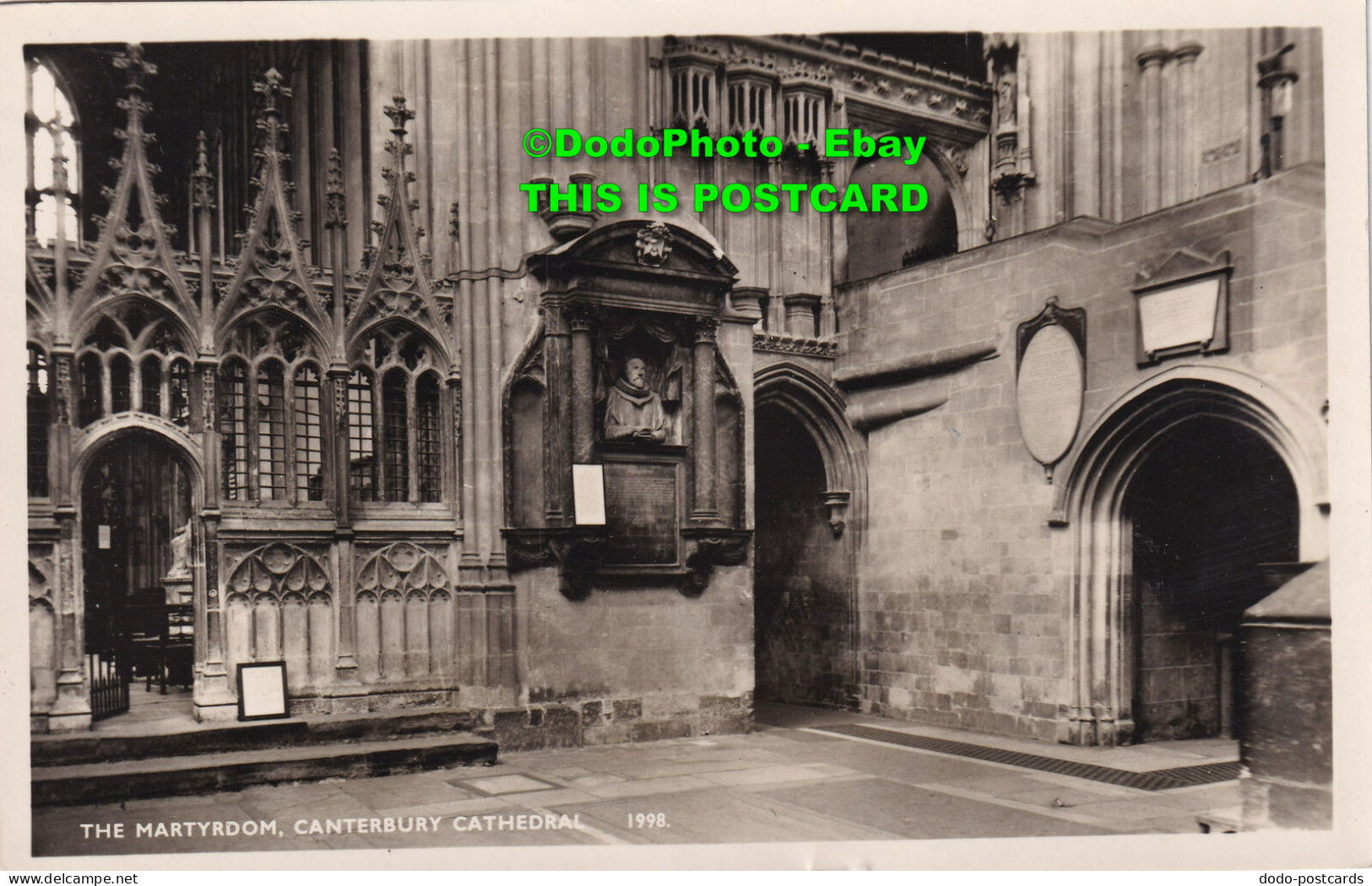 R455503 The Martyrdom. Canterbury Cathedral. 1998. Norman. Shoesmith And Etherid - World
