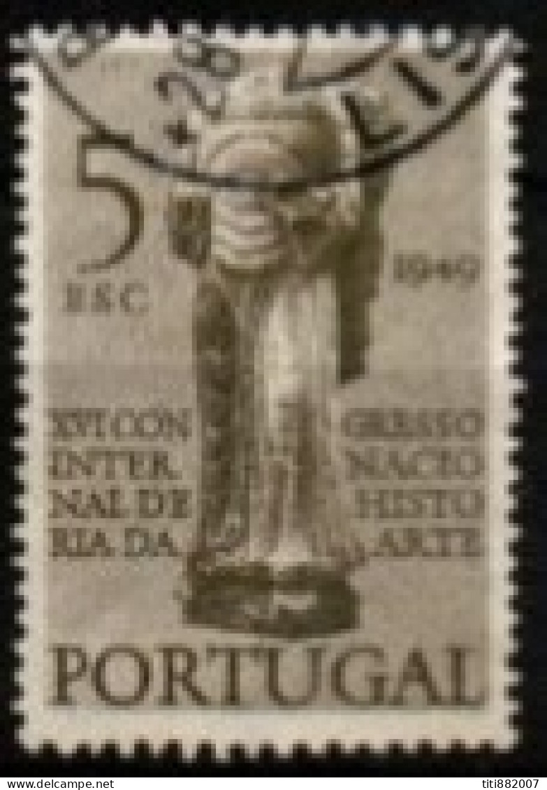 PORTUGAL  -   1949.  Y&T N° 725 Oblitéré.  Ange Roman - Oblitérés
