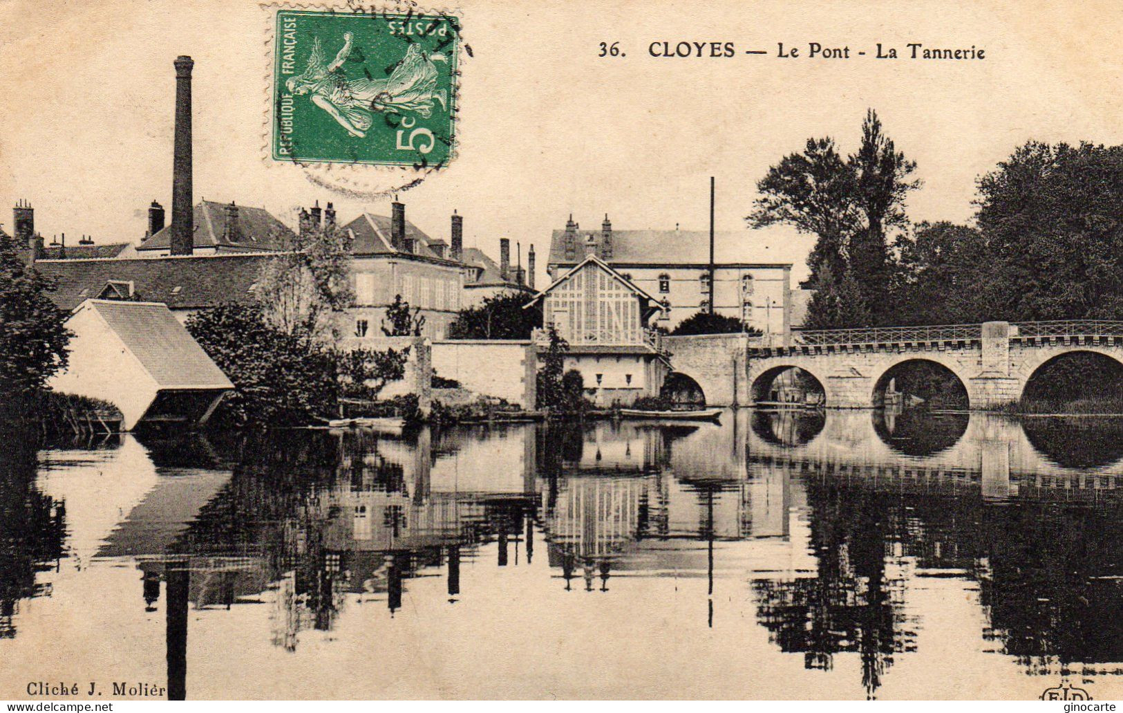 Cloyes Sur Le Loir Le Pont La Tannerie - Cloyes-sur-le-Loir