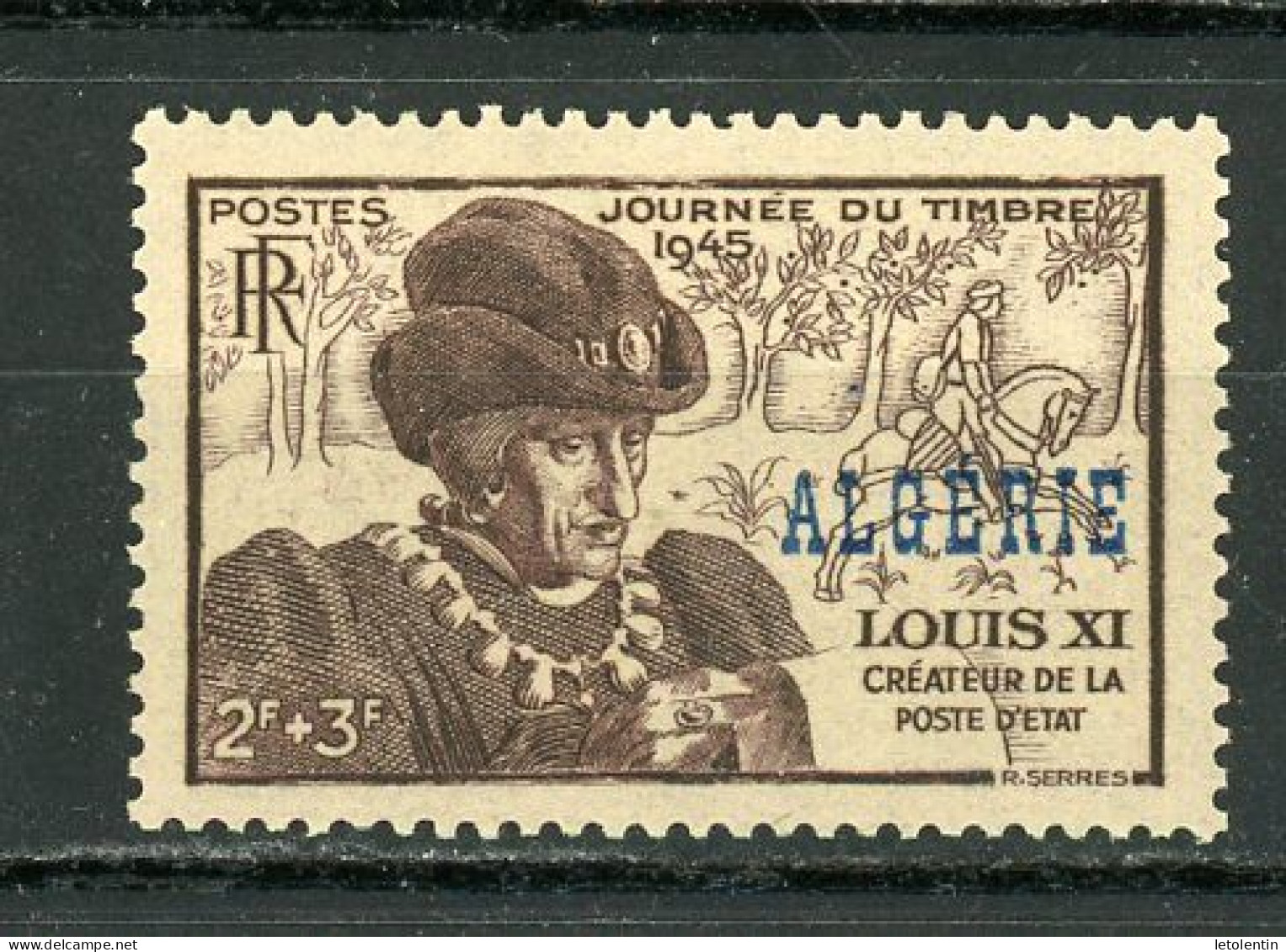 ALGERIE (RF) - JOURNÉE DU TIMBRE   - N° Yt 246** - Unused Stamps