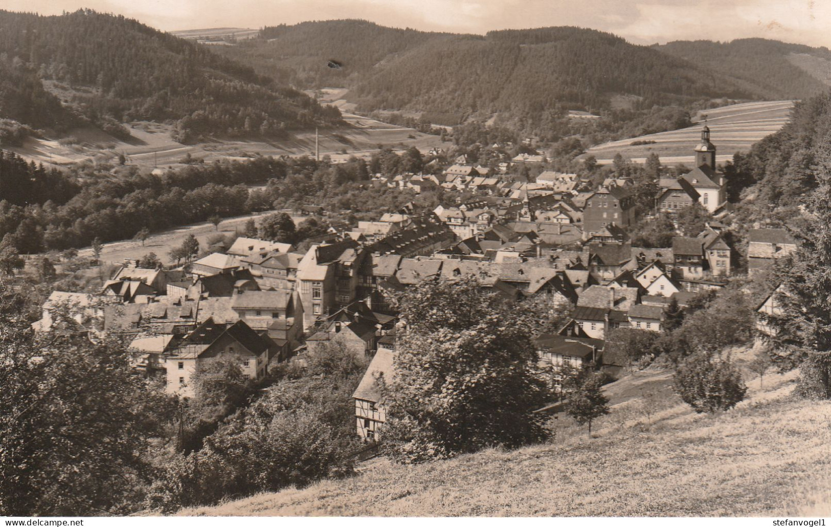 Leutenberg 1962  Fernblick - Leutenberg