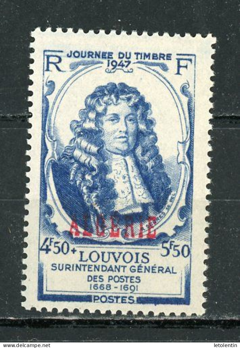 ALGERIE (RF) - JOURNÉE DU TIMBRE   - N° Yt 253** - Unused Stamps