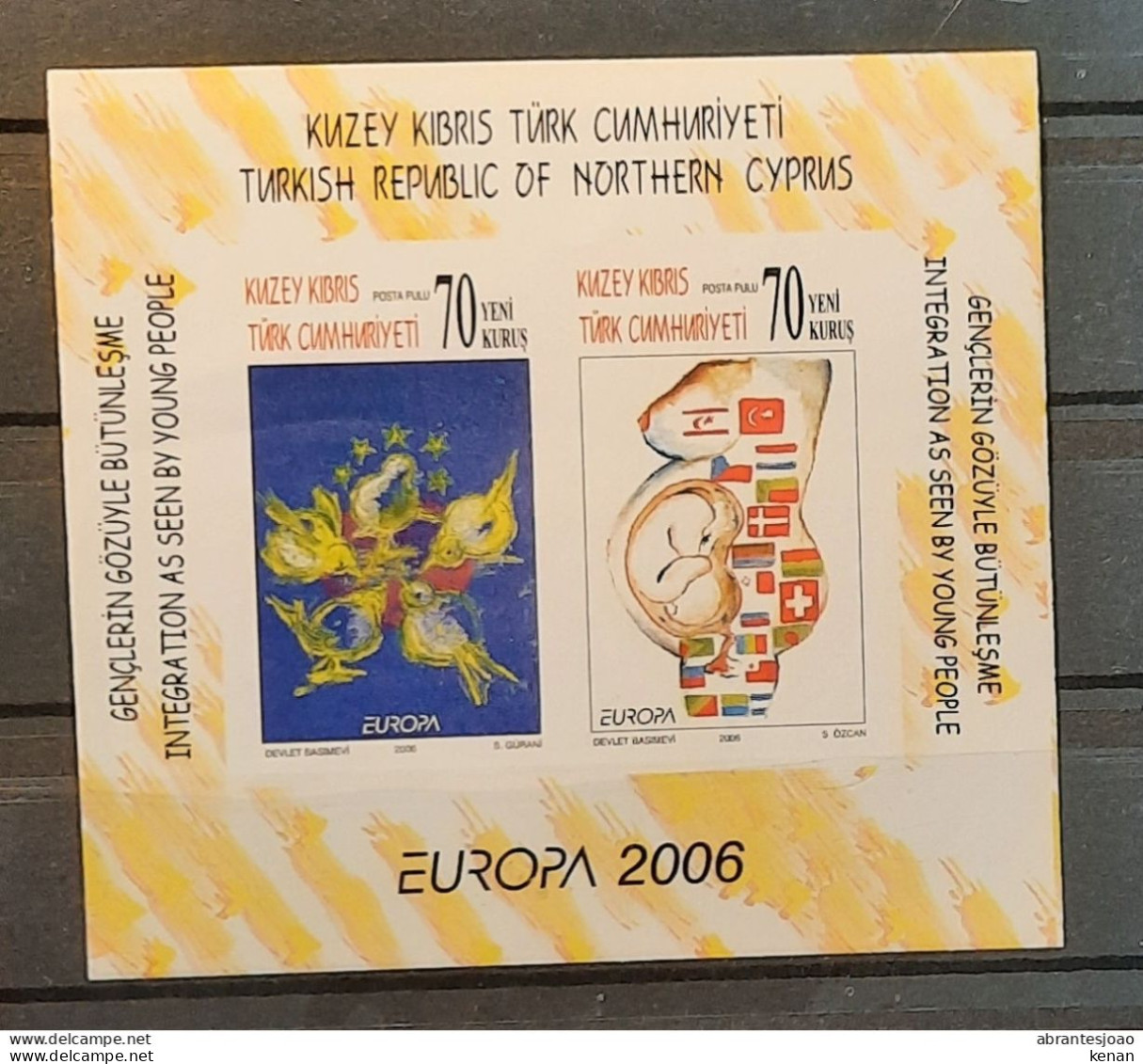 Cyprus (Turkey); 2006, Mi: Block 25B (MNH) - Ongebruikt