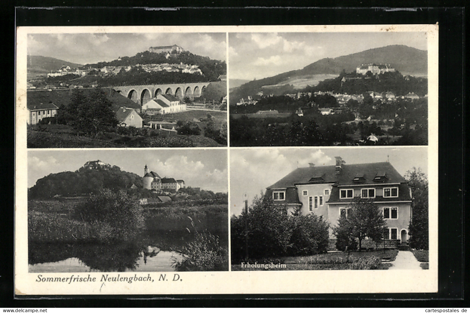 AK Schwarzenberg Im Mühlkreis, Erholungsheim, Ortsansichten  - Autres & Non Classés