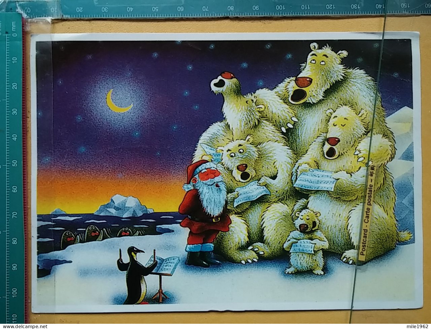 KOV 506-41 - BEAR, OURS, SANTA CLAUS, PERE NOEL, PENGUIN, ORCHESTRE - Bears