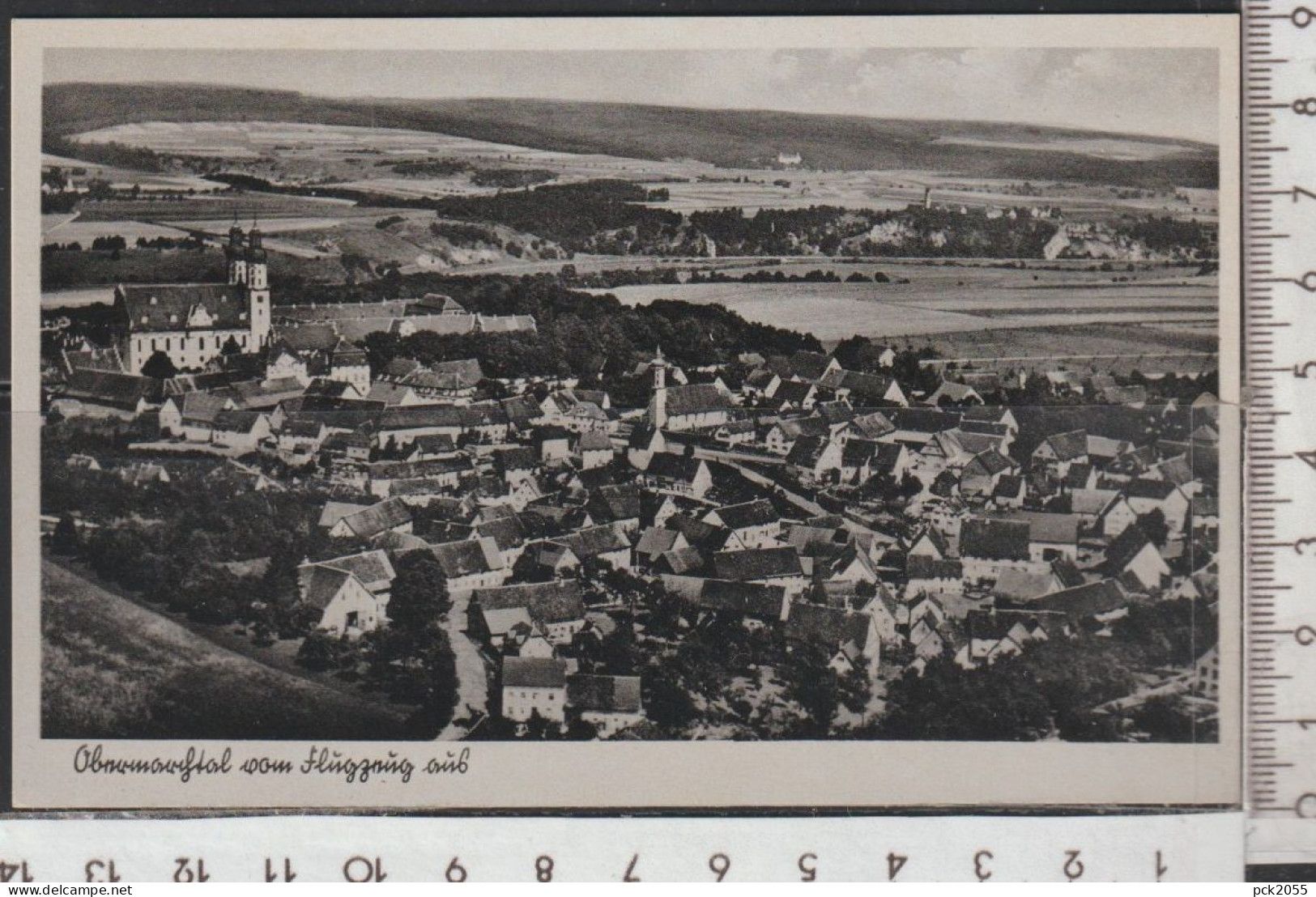 Obermarchtal Vom Flugzeug Aus - Nicht Gelaufen (AK 4994) Günstige Versandkosten - Autres & Non Classés