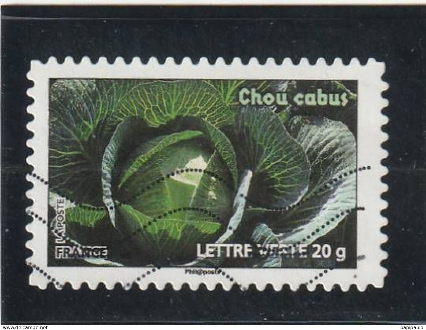 FRANCE 2012  Y&T 750     Lettre Verte 20g - Gebraucht