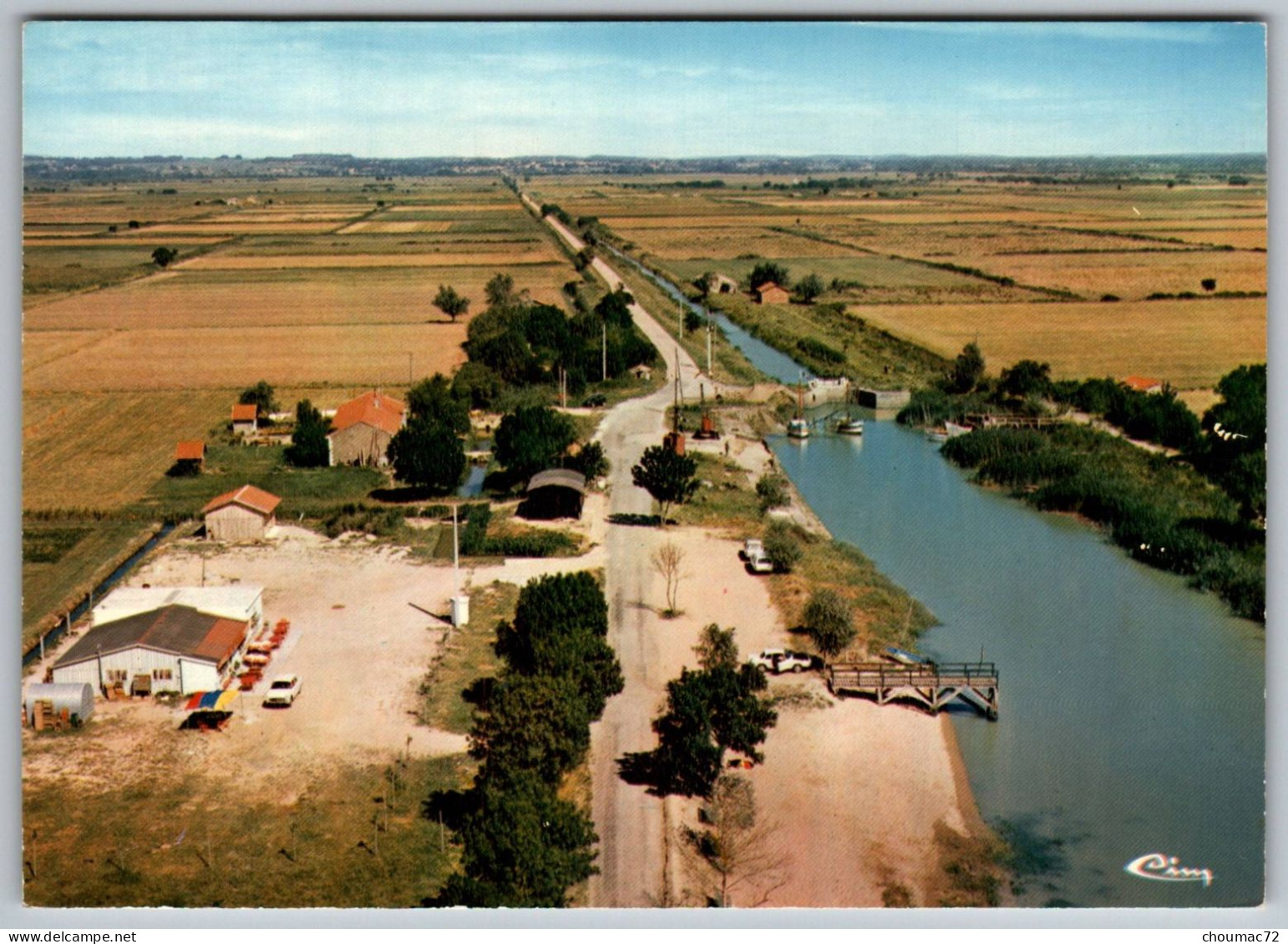 GF (33) 677, Saint St Ciers Sur Gironde, Combier E 33.389.00.0.4652, Vue Aérienne, Port Des Callonges - Andere & Zonder Classificatie