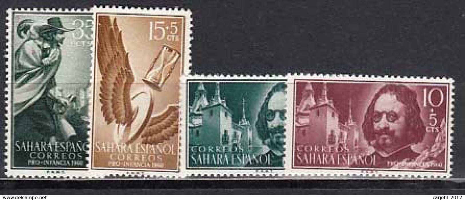Sahara Correo 1960 Edifil 172/5 ** Mnh - Sahara Spagnolo