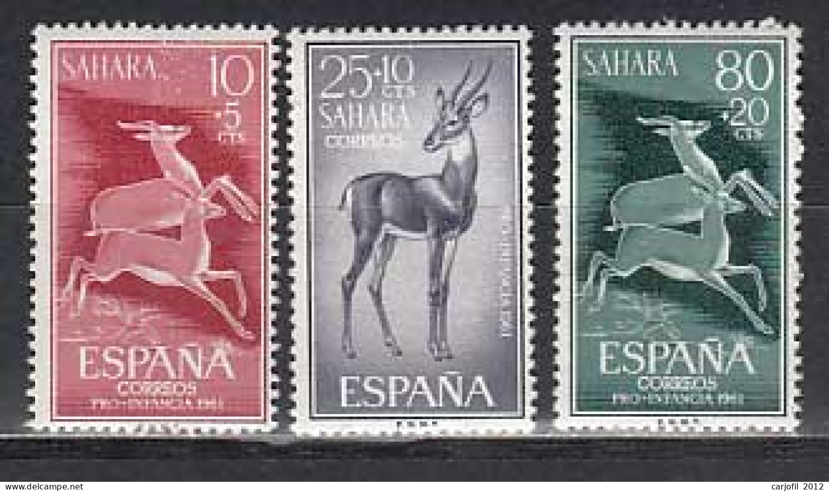 Sahara Correo 1961 Edifil 190/2 ** Mnh - Sahara Spagnolo