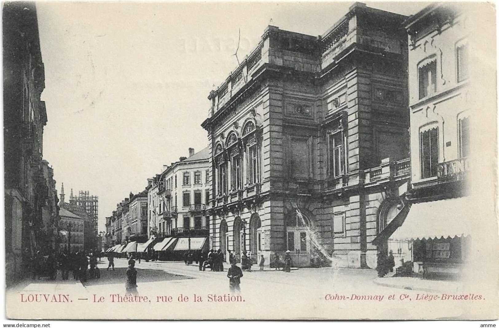 Leuven - Louvain   *  Le Théatre , Rue De La Station - Leuven