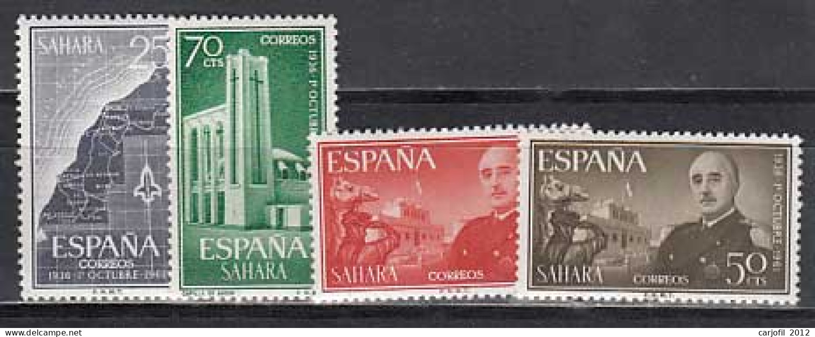 Sahara Correo 1961 Edifil 193/6 ** Mnh - Sahara Spagnolo