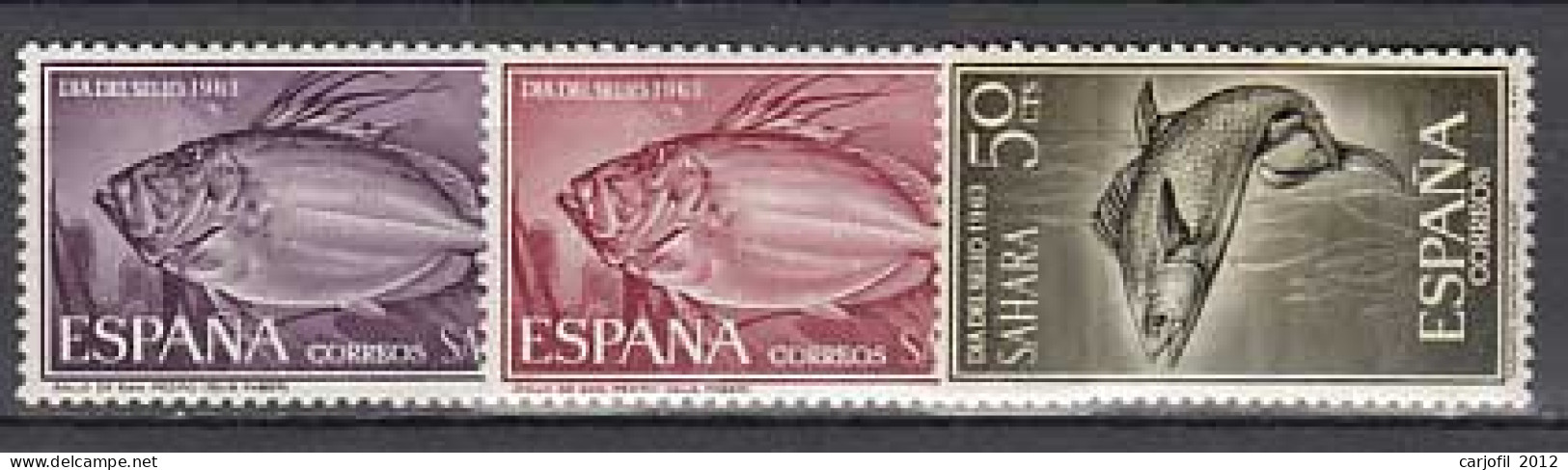 Sahara Correo 1963 Edifil 222/4 ** Mnh - Sahara Spagnolo