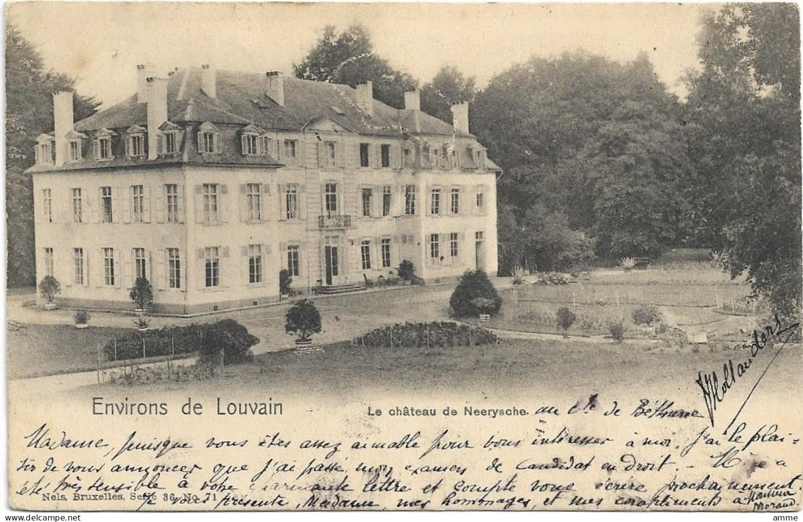 Leuven - Environs De Louvain  *   Le Chateau De Neerysche  (Nels, 71) - Leuven