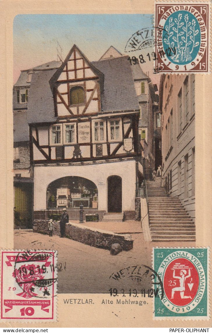 6330 WETZLAR, Zur Alten Mehlwage, 1919 - Wetzlar
