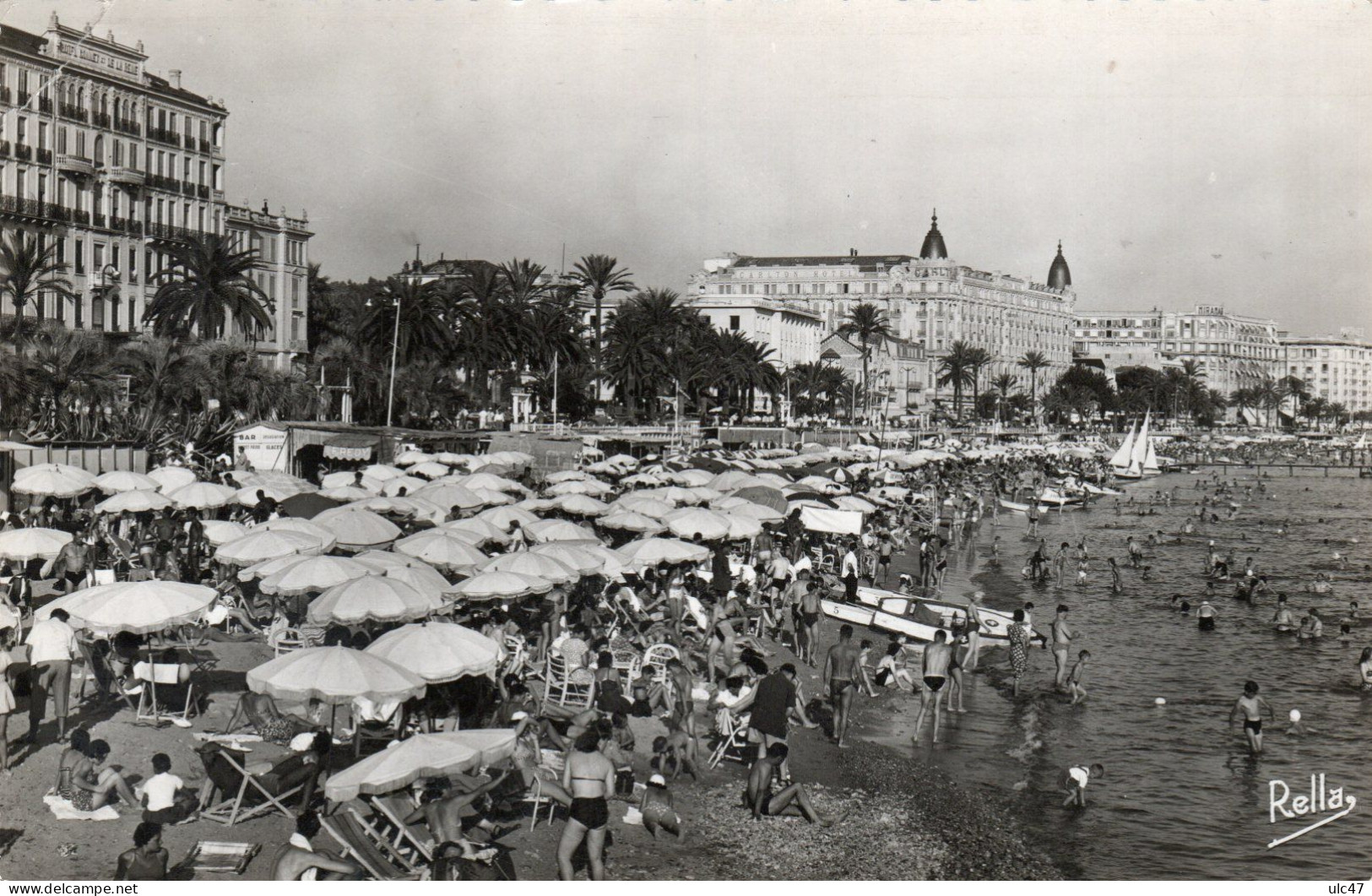 - 06 - CANNES. - La Plage De La Croisette - Scan Verso - - Cannes