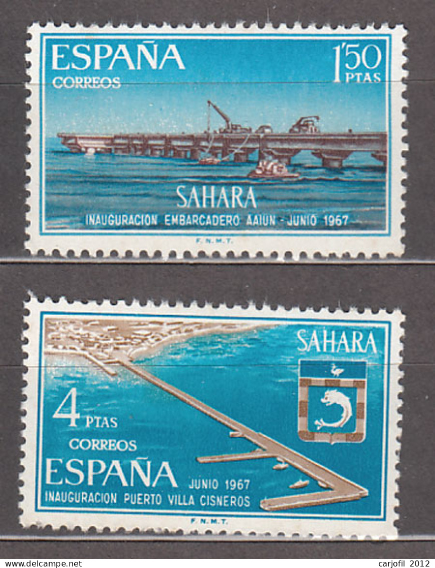 Sahara Correo 1967 Edifil 260/1 Usado - Sahara Espagnol