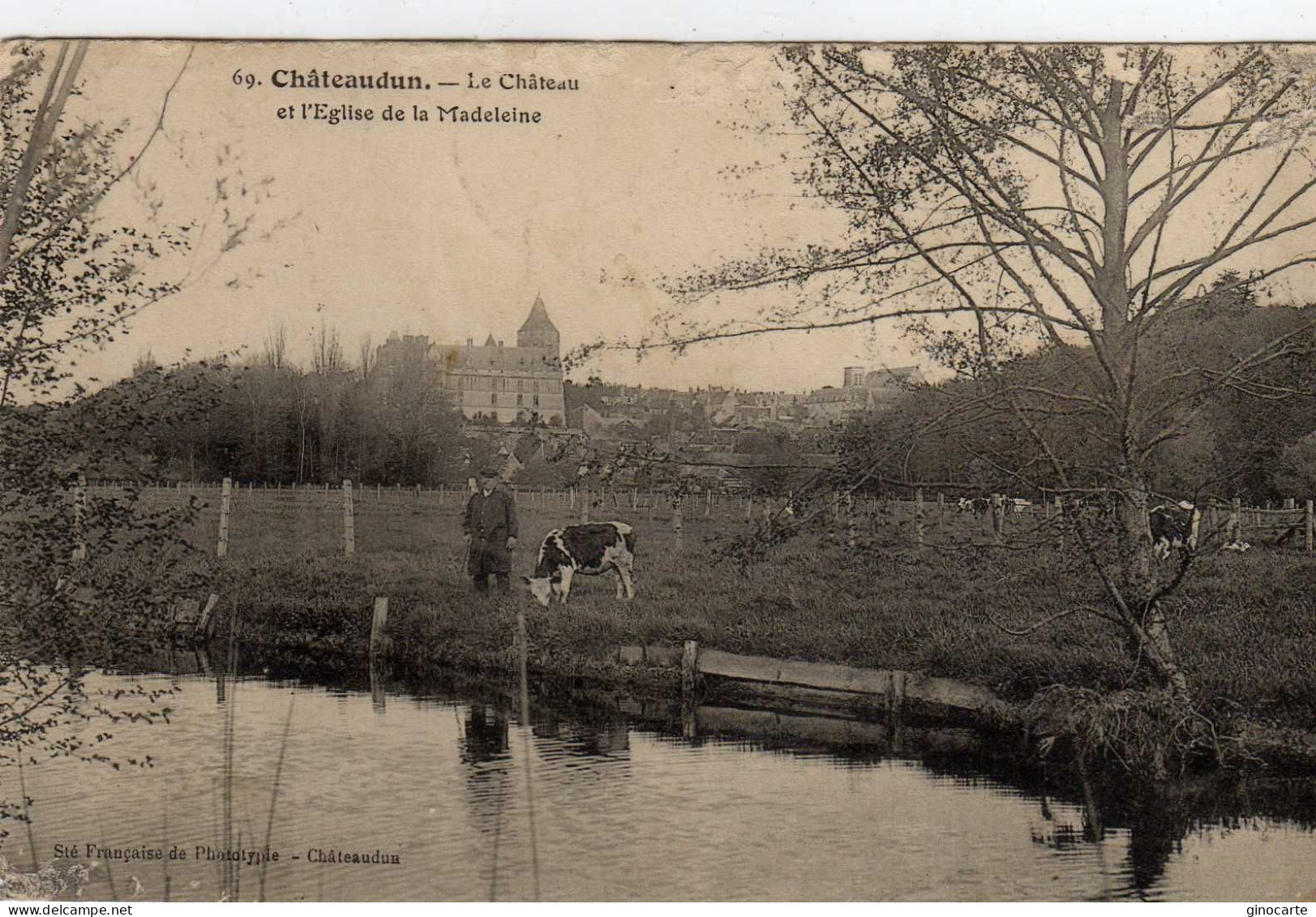 Chateaudun Le Chateau Et Eglise De La Madeleine - Chateaudun