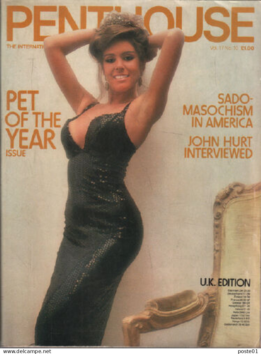 Penthouse N° 10 / 1983/ John Hurt : Interviewed - Autres & Non Classés