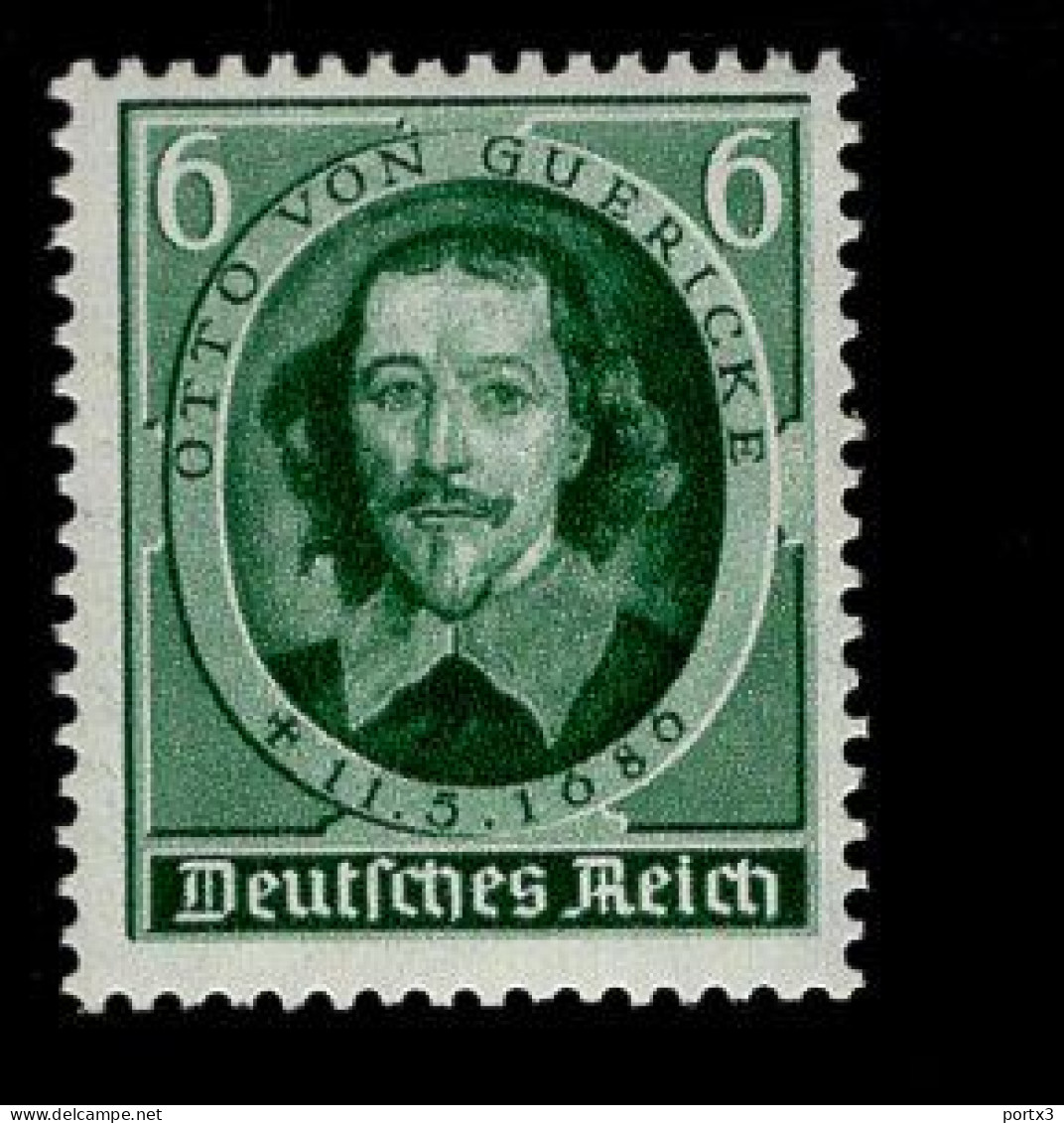 Deutsches Reich 608 Otto Von Guericke MNH Neuf Postfrisch ** - Neufs